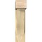 Ekena Millwork Traditional Block Rough Sawn Bracket w/ Offset Brace, Douglas Fir, 8"W x 24"D x 32"H BKT0806X24X32TRA05RDF - alternate 3